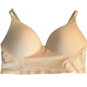 Victoria's Secret PINK Push-up Wireless Large Nude Bra No Underwire